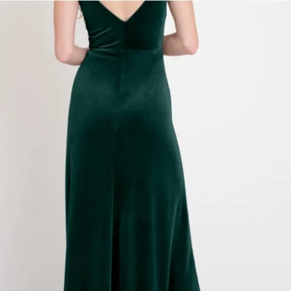 Jenny yoo collection long velvet dress - Picture 2 of 9